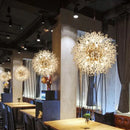 GobekUsa Dandelion Led Ceiling Chandelier for Home Decor Lighting Fixture