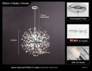 GobekUsa Dandelion Led Ceiling Chandelier for Home Decor Lighting Fixture