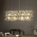 GobekUsa Dandelion Led Ceiling Chandelier for Home Decor Lighting Fixture