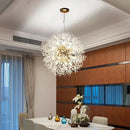 GobekUsa Dandelion Led Ceiling Chandelier for Home Decor Lighting Fixture