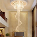 GobekUsa Double Spiral Staircase Chandelier for Modern Home Decoration