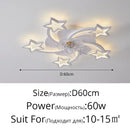GobekUsa Dimmable Ceiling Fan Lights with Remote Control for Living Children's Bedroom Dining Room
