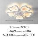GobekUsa Dimmable Ceiling Fan Lights with Remote Control for Living Children's Bedroom Dining Room
