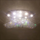 GobekUsa Crystal Flush Mount Chandelier: Modern Contemporary Lighting Fixtures
