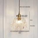 GobekUsa Crystal Glass LED Pendant Lamp - Modern Luxury Hanging Light Fixtures