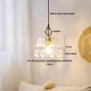 GobekUsa Crystal Glass LED Pendant Lamp - Modern Luxury Hanging Light Fixtures