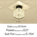 GobekUsa Crystal Glass Nordic LED Chandelier for Modern Indoor Lighting