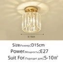 GobekUsa Crystal Glass Nordic LED Chandelier for Modern Indoor Lighting