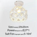 GobekUsa Crystal Glass Nordic LED Chandelier for Modern Indoor Lighting