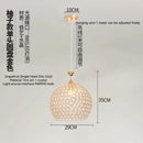 GobekUsa Crystal Gold Ceiling Chandelier | Modern LED Luxury Lighting for Hall