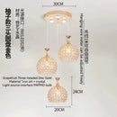 GobekUsa Crystal Gold Ceiling Chandelier | Modern LED Luxury Lighting for Hall