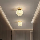 GobekUsa Crystal Gold Ceiling Light for Bedroom Dining Room G9 Bulb