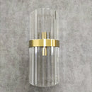 GobekUsa Crystal Gold LED Wall Sconce, Modern Nordic Bedroom Lighting Fixture