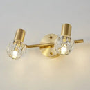 GobekUsa Crystal Gold Wall Lamp: Luxury Modern Led Indoor Lighting for Living Room, Bedroom, Study.