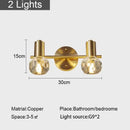 GobekUsa Crystal Gold Wall Lamp: Luxury Modern Led Indoor Lighting for Living Room, Bedroom, Study.