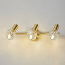 GobekUsa Crystal Gold Wall Lamp: Luxury Modern Led Indoor Lighting for Living Room, Bedroom, Study.