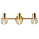 GobekUsa Crystal Gold Wall Lamp: Luxury Modern Led Indoor Lighting for Living Room, Bedroom, Study.
