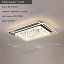 GobekUsa Crystal Industrial Pendant Lamps Set for Modern Living Room Bedroom Kitchen Decor