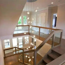 GobekUsa Crystal LED Ceiling Chandeliers Bedroom Living Room Staircase Pendant Lamp