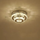 GobekUsa Crystal LED Ceiling Lamps Modern Chandeliers for Home Room Decor