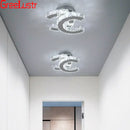 GobekUsa Crystal LED Ceiling Lamps Modern Chandeliers for Home Room Decor