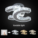 GobekUsa Crystal LED Ceiling Lamps Modern Chandeliers for Home Room Decor