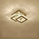 GobekUsa Crystal LED Ceiling Lamps Modern Chandeliers for Home Room Decor