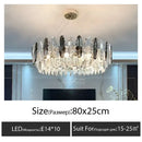 GobekUsa Crystal LED Chandeliers for Elegant Dining & Living Spaces