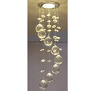 Modern crystal led downlight – living room teardrop ceiling lamp by Decorbites
