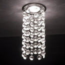 Modern crystal led downlight – living room teardrop ceiling lamp by Decorbites