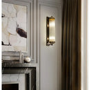 GobekUsa Crystal LED Gold Wall Sconce Modern Bedroom Decor Sconce Fixture