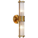 GobekUsa Crystal LED Gold Wall Sconce Modern Bedroom Decor Sconce Fixture