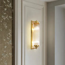 GobekUsa Crystal LED Gold Wall Sconce Modern Bedroom Decor Sconce Fixture