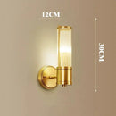 GobekUsa Crystal LED Gold Wall Sconce Modern Bedroom Decor Sconce Fixture
