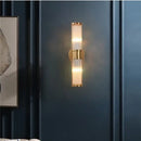 GobekUsa Crystal LED Gold Wall Sconce Modern Bedroom Decor Sconce Fixture