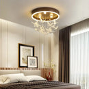 GobekUsa Kids' Modern Crystal LED Chandelier Ceiling Lamp, Bedroom Lighting Fixture