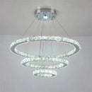 GobekUsa Crystal LED Pendant Chandelier, Modern Nordic Ceiling Lamp for Living and Dining Room