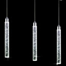 GobekUsa Crystal LED Pendant Light for Dining Room, Living Room, and Bedroom