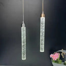 GobekUsa Crystal LED Pendant Light for Dining Room, Living Room, and Bedroom