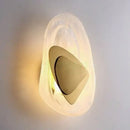 GobekUsa Crystal LED Wall Lamp Modern Glass Wall Light for Living Room, Bedroom, Bathroom