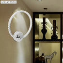 GobekUsa Translucent Crystal Sconce Light - Modern LED Wall Lighting Fixture | Chrome Finish | 6"/8"/10" H