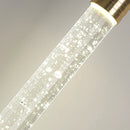GobekUsa Modern Crystal Pendant Light with Gold Fixtures - Home Decor