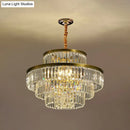 GobekUsa Modern Crystal Prism Pendant Light for Living Room