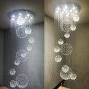 GobekUsa Modern Crystal Raindrop Chandelier - 13 Lights