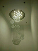 GobekUsa Modern Crystal Raindrop Chandelier - 13 Lights