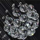GobekUsa Modern Crystal Raindrop Chandelier - 13 Lights