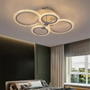 GobekUsa Acrylic Ceiling Lights Modern Chandelier LED Lamps Dining Living Room Bedroom Decor