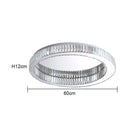 GobekUsa Crystal Round Ceiling Lamp for Modern Minimalist Indoor Lighting décor