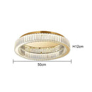 GobekUsa Crystal Round Ceiling Lamp for Modern Minimalist Indoor Lighting décor