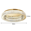 GobekUsa Crystal Round Ceiling Lamp for Modern Minimalist Indoor Lighting décor